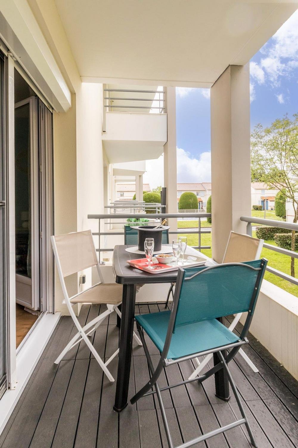 Entre Golf et Mer est un appartement au calme