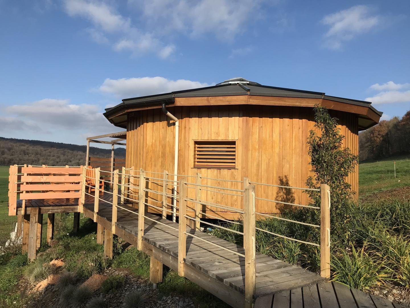 cabane insolite, écologique et authentique